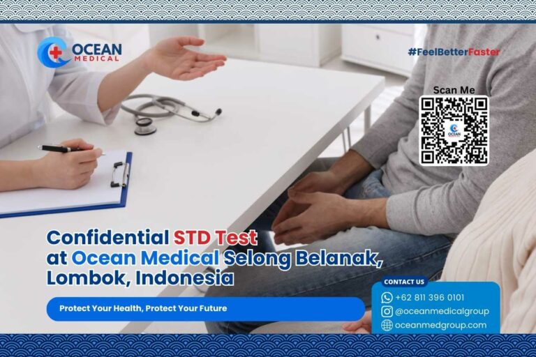 Ocean Medical Center Selong Belanak Lombok offering confidential STD Test services